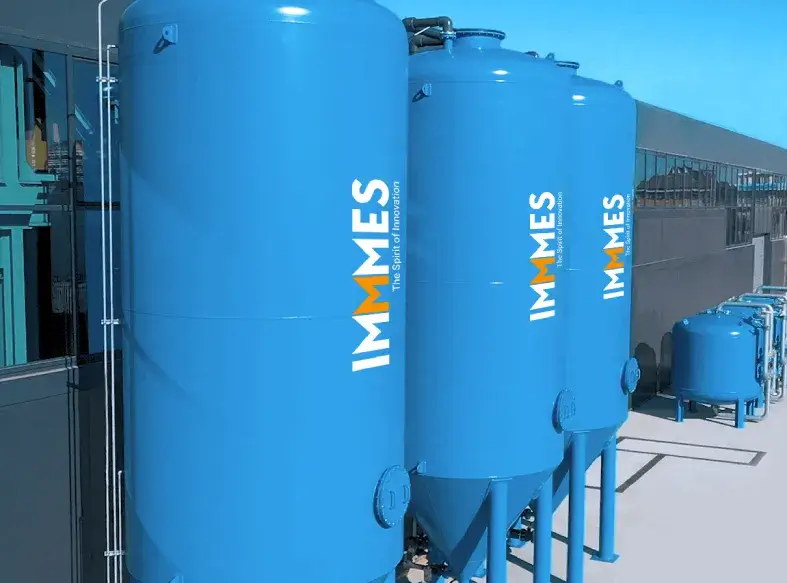 IMMMES Flat Glass Machinery Water Treatment System